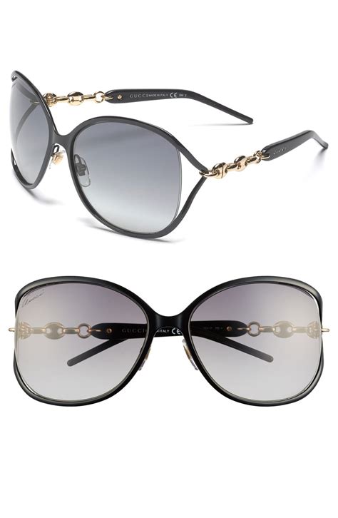 gucci with butterfly|Gucci 60mm butterfly sunglasses.